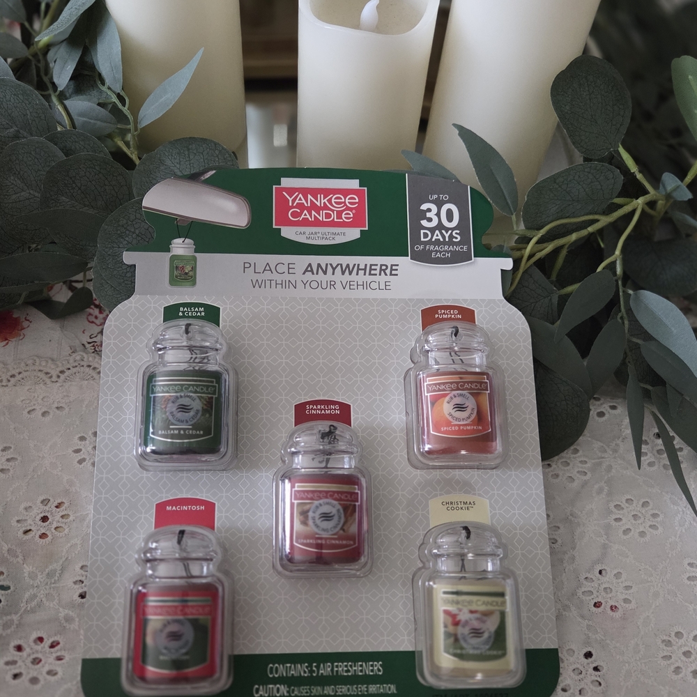 Yankee Candle Car Jar Air Fresheners Set - Picture 4 of 4
